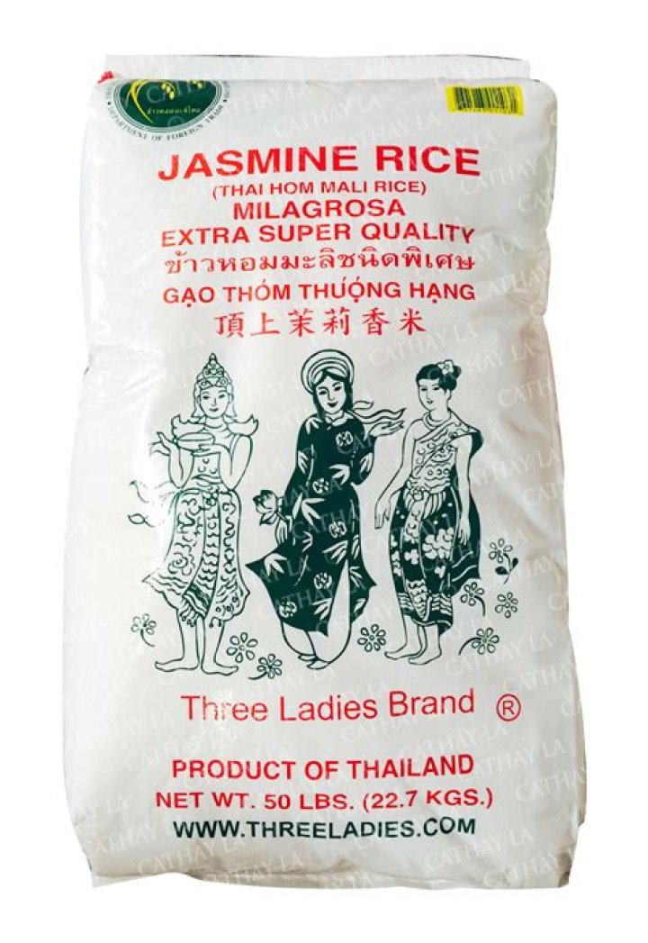 Is jasmine rice from Thailand high in arsenic?