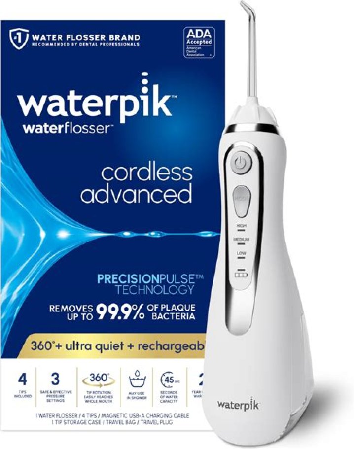 Is Waterpik as good as flossing?