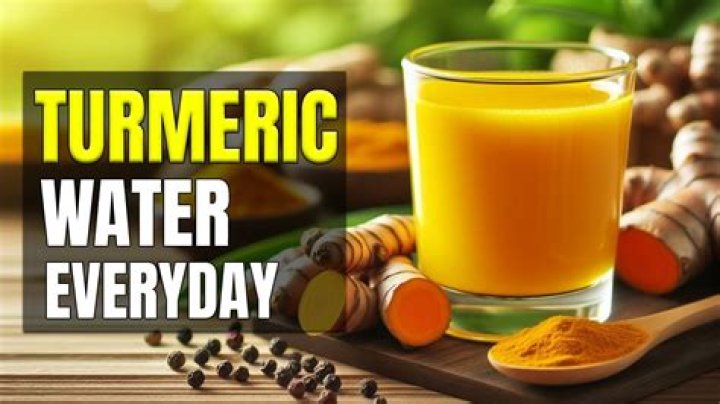 What happens to your body when you drink turmeric water everyday?