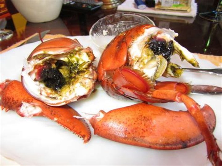What is the black stuff in a lobster?