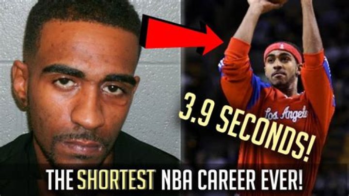 Who had the shortest NBA career?