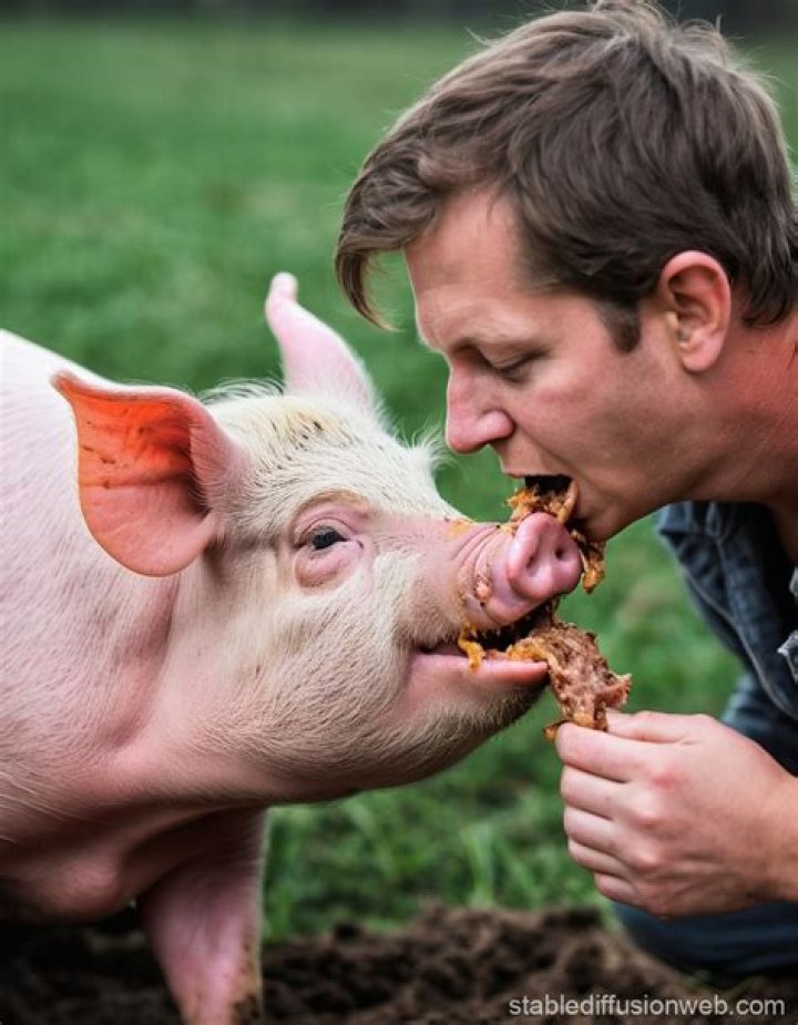Why do pigs kick after being shot?