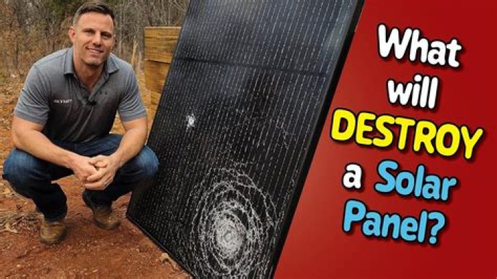 Will an EMP destroy a solar panel?