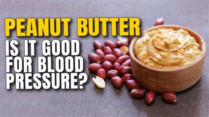 Will peanut butter lower your blood pressure?